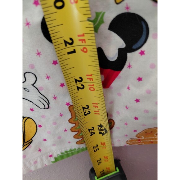 Disney "Christmas Is Sweet" Mickey/Minnie Women’s Scrub Top Size XS - Picture 11 of 11